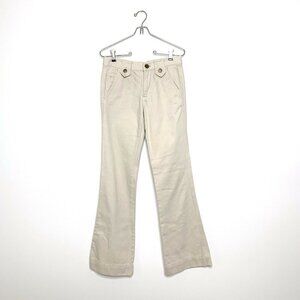 Marc Jacobs Jeans Women 2 Beige Tan Flare Leg 100%